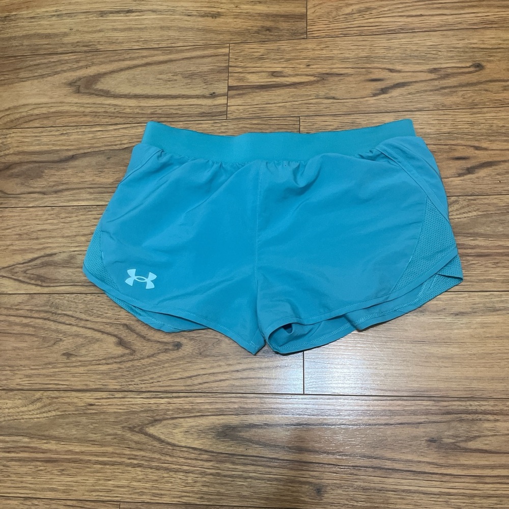 Under Armour Women's Teal Athletic Shorts